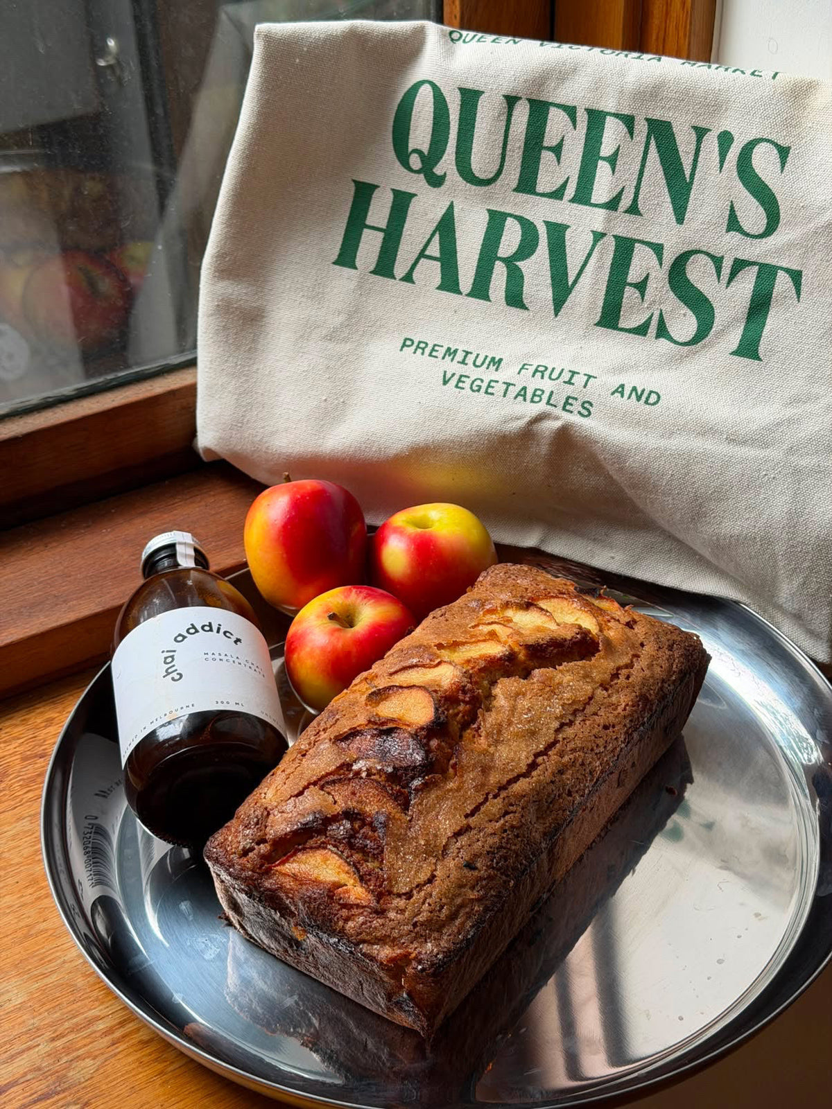 apple chai loaf