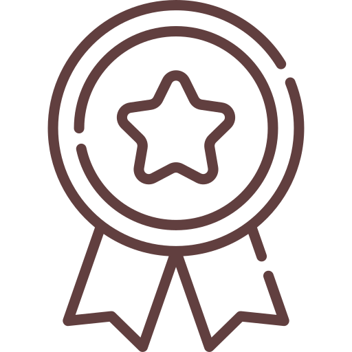 award badge graphic with star