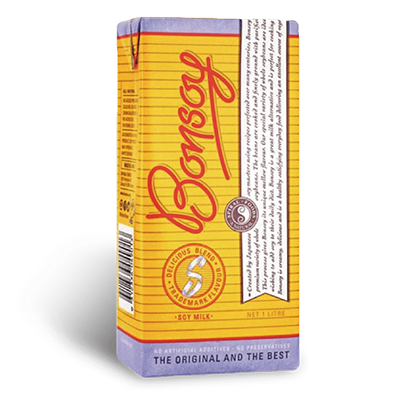 one litre carton bonsoy milk