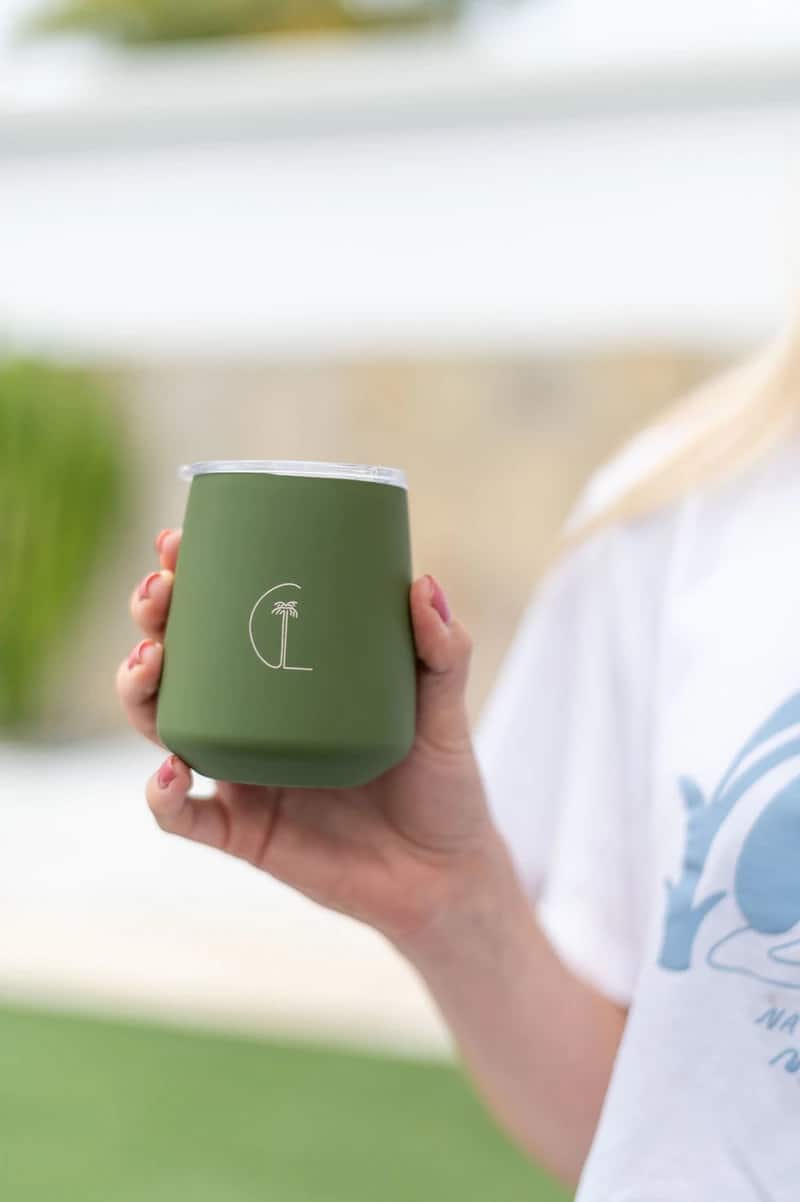 Caye Life Green Reusable Cup